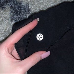 Black lululemon shorts